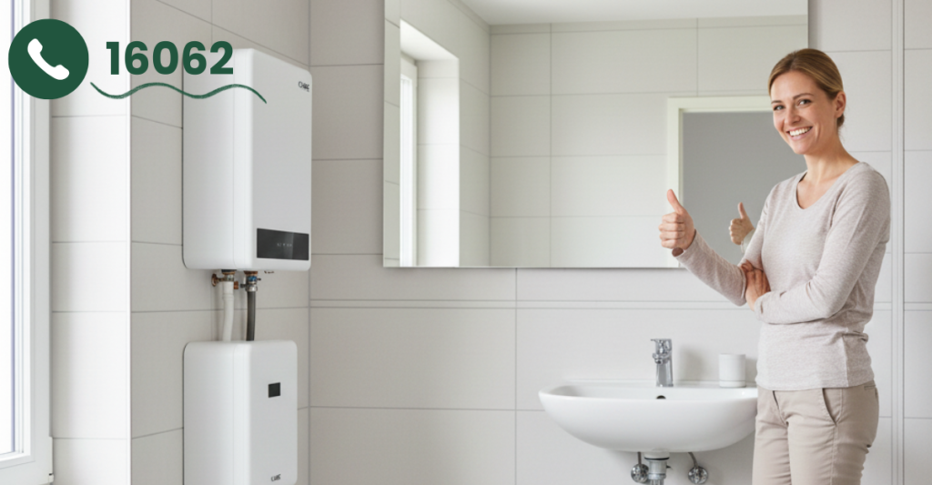 بعد انهاء صيانة الجهاز