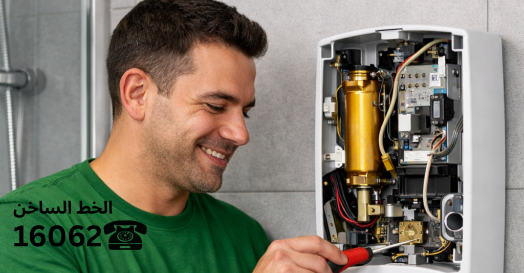 فني صيانه سخان كلاج يقوم بتصليح سخان كلاج