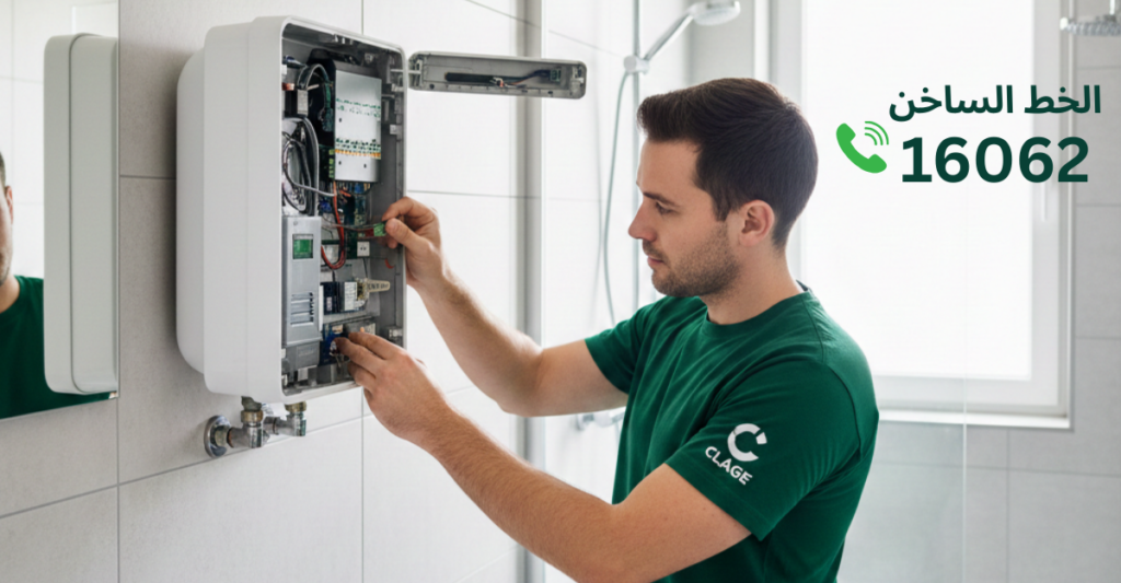 فني صيانه سخان كلاج يقوم بتصليح سخان كلاج