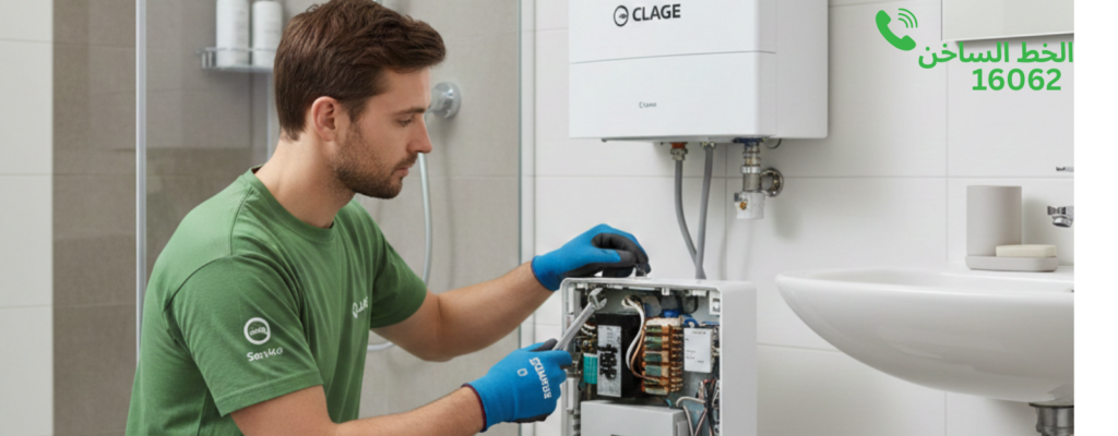 فني صيانه سخان كلاج يقوم بتصليح سخان كلاج