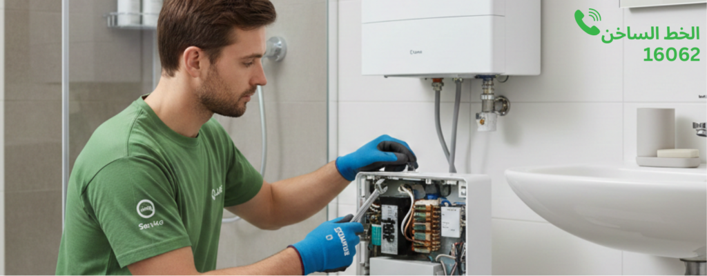 فني صيانه سخان كلاج يقوم بتصليح سخان كلاج