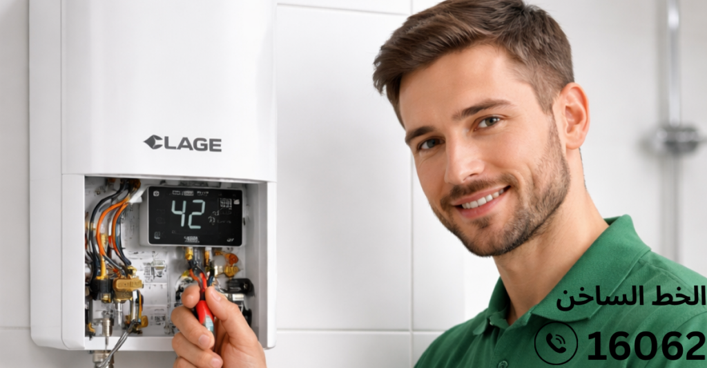 فني صيانه سخان كلاج يقوم بتصليح سخان كلاج