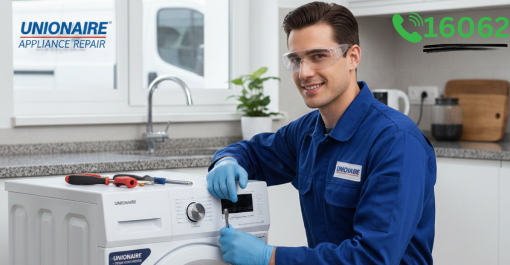 رقم صيانه يونيون اير غسالات